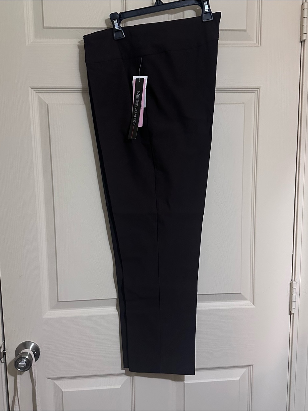 Peck & Peck Brown Straight Leg Ponte Pants. Very stretchy